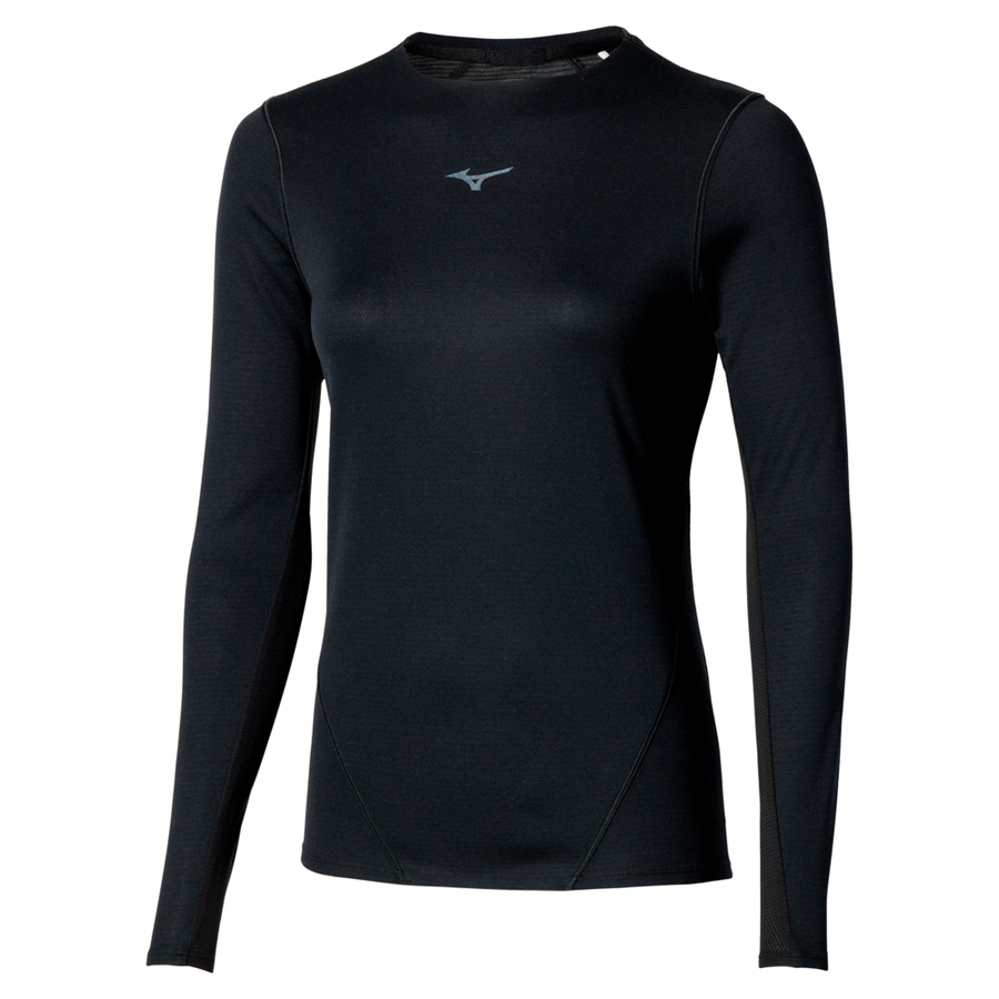 Mizuno Tech Thermal Charge Long Sleeve Tee Black